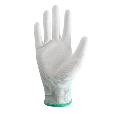 L'électronique blanche d'ESD Grey Hand Antistatic Gloves For de coton d'inspection de sécurité