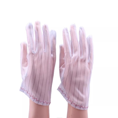 Gants à doigt gommé d'Esd de berceaux de doigt de Cleanroom de latex de berceau antistatique blanc jetable de doigt