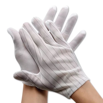 L'unité centrale a enduit des gants Grey Colors Breathable Work Gloves noir de sécurité d'ESD