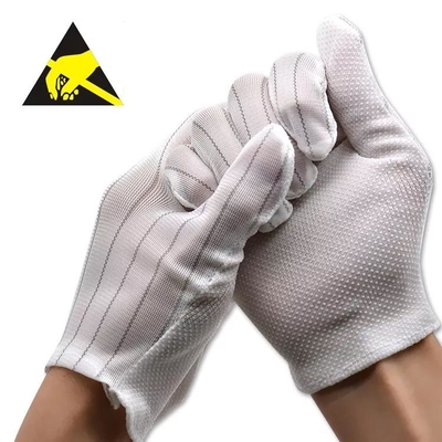 L'unité centrale a enduit des gants Grey Colors Breathable Work Gloves noir de sécurité d'ESD
