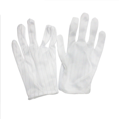 Gants légers en nylon PU ESD Gants de travail de sécurité enduits de PU noir antistatique
