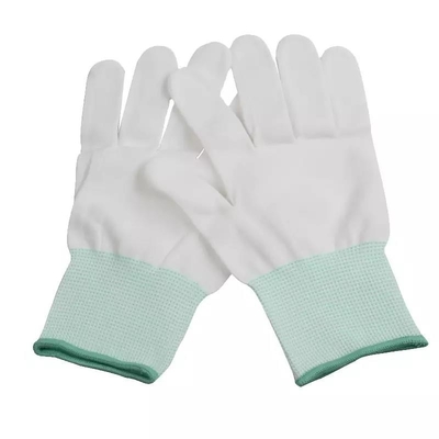 Gant statique d'Esd de travail électronique d'unité centrale anti avec PVC Dot Coated