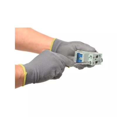 Gants antistatiques d'unité centrale Dots Carbon Fiber Cleanroom Esd de gants de polyester pour l'usine électronique