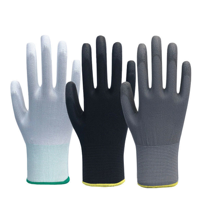Les anti gants statiques remettent le tricotage fonctionnant de la fibre 13g de carbone de sécurité de protection