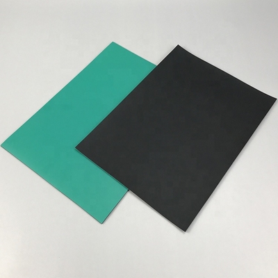 Peau 3mm électrostatique noire verte bleue ESD Mat For Workbench en caoutchouc de 2mm