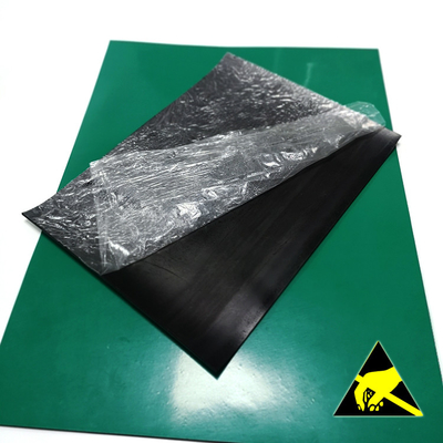 Peau 3mm électrostatique noire verte bleue ESD Mat For Workbench en caoutchouc de 2mm