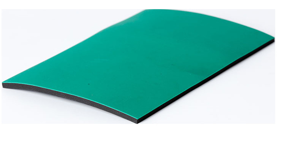 Tapis statique 300mmX300mX2mm d'ESD de couverture imperméable anti pour la réparation de BGA