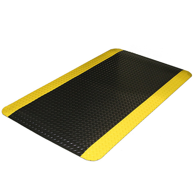 Anti plancher statique Mat Anti Fatigue d'ESD de tuile en caoutchouc ergonomique de PVC