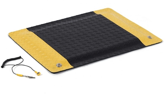 Cleanroom 3 couches de long anti tapis de fatigue statique d'ESD anti aucun appartement