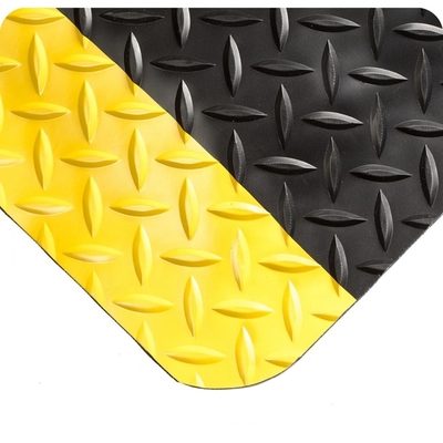 Anti tapis en caoutchouc électrique résistant à la chaleur de plancher de fatigue, tapis en caoutchouc antistatique d'ESD