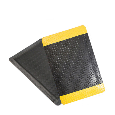 Anti tapis en caoutchouc électrique résistant à la chaleur de plancher de fatigue, tapis en caoutchouc antistatique d'ESD