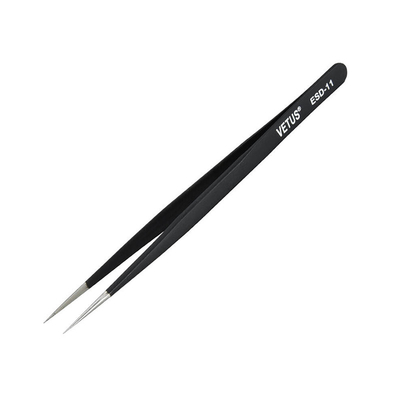 Pince à épiler pour extensions de cils Pince à épiler rose VETUS Pince à épiler à cils robuste et durable antistatique haute ESD