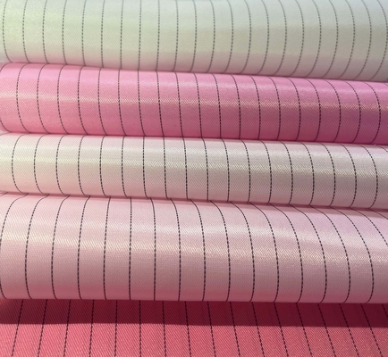 polyester d'ESD de grille/bande de 5mm/4mm/de coton tissu conducteur électriquement avec le délabrement 0.1s statique