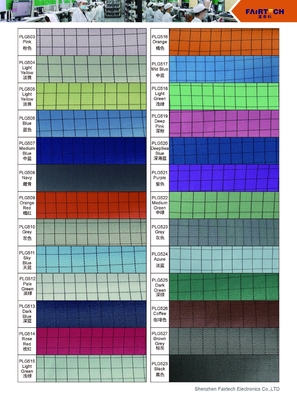 Tissu fonctionnel d'anti d'ESD de tissus de sergé de tissu du comité technique 65/35 vêtements de travail antistatiques statiques de Cleanroom