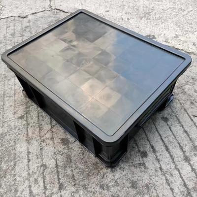 Conteneur ondulé de empaquetage composant en plastique antistatique Tray Pallet Bin Conductive Boxe d'ESD de boîte de rangement