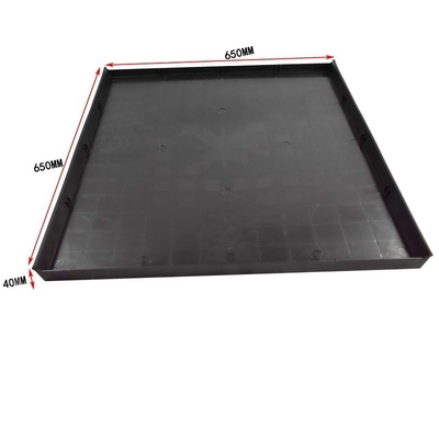 Boîte conductrice de l'Eurostat Esd de conteneur de boîte de Tray Anti Static Memory Tool de pièces de la petite poubelle sûre noire IC d'Esd avec la couverture