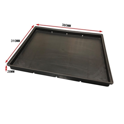Boîte conductrice de l'Eurostat Esd de conteneur de boîte de Tray Anti Static Memory Tool de pièces de la petite poubelle sûre noire IC d'Esd avec la couverture