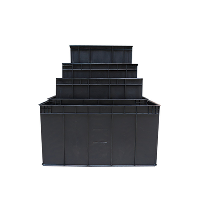 Boîtes conductrices de poubelle antistatique en plastique antistatique d'Esd Tray Container Esd Component Tray pour l'électronique