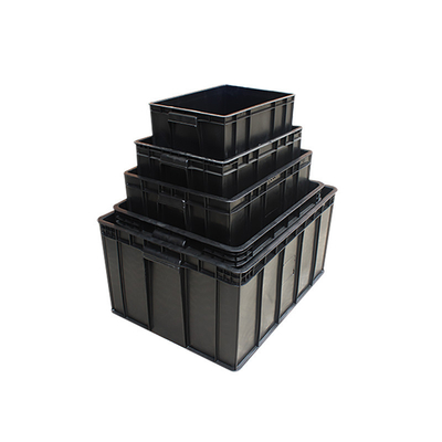 Boîtes conductrices de poubelle antistatique en plastique antistatique d'Esd Tray Container Esd Component Tray pour l'électronique
