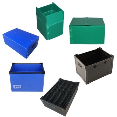 Le stockage Esd Tray Plastic Esd Pcb Tray ESD de composant électronique a ridé la poubelle antistatique de noir de PVC de boîte de carton