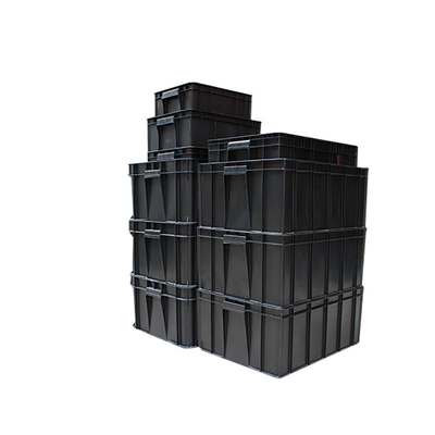 Boîtes composantes antistatiques de Tray Pallet Bin Anti-Static Conductive de conteneur d'ESD de stockage de pp