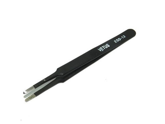 Brucelles durables industrielles d'ESD Vetus Lash Tweezers Stainless Steel Curved