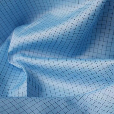 Tissu dispersif statique d'ESD de coton de tissus de polyester antistatique de grille
