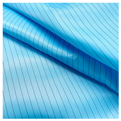 150D*300D a tout simplement teint l'anti tissu de revêtement statique d'usage de travail d'ESD de tissu