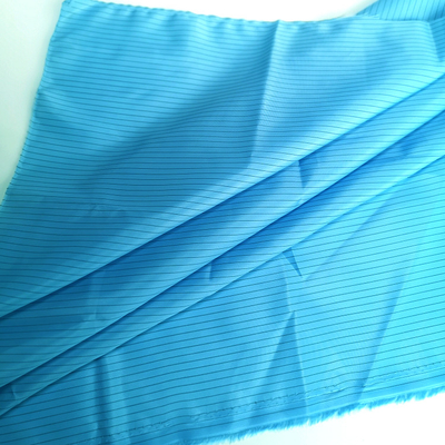 anti ESD textiles tissés statiques du coton 100d*100d de polyester de tissus de 0.25cm non