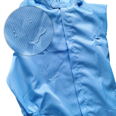 Anti tissu 100% statique de doublure de polyester de tissus d'ESD de vêtements de travail