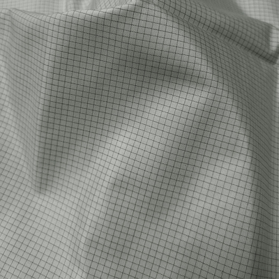 Tissu dispersif statique d'anti ESD polyester statique de tissus du sergé 144cm
