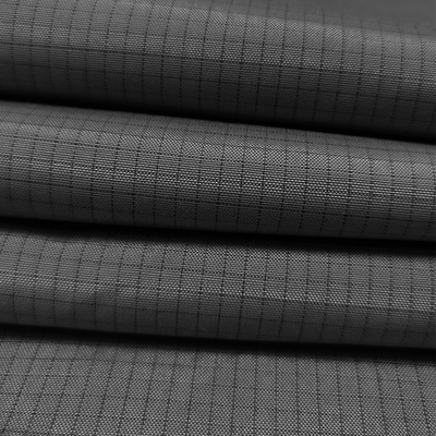0,5 anti ESD tissus non statiques statiques de polyester de tissus de la grille 75D*75D