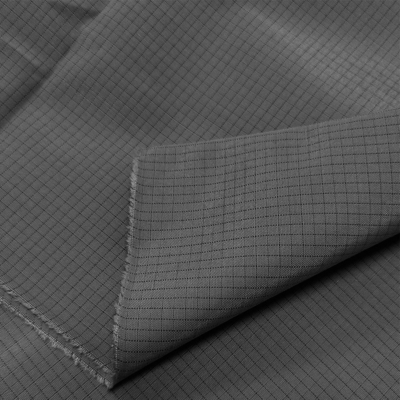 0,5 anti ESD tissus non statiques statiques de polyester de tissus de la grille 75D*75D