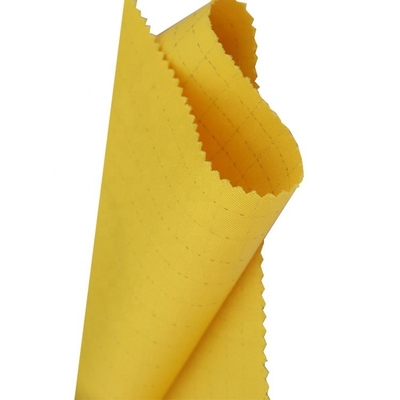 textile antistatique de polyester de tissus de 5mm ESD pour le vêtement de Cleanroom