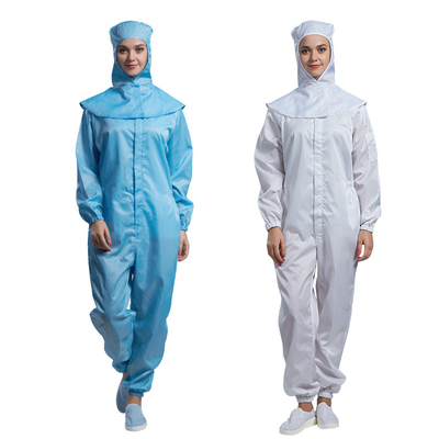Pantalon à capuchon de travail de long de douille anti de T-shirt Cleanroom statique d'ESD 2.5mm