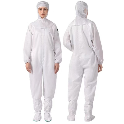 Anti habillement statique de preuve de la poussière d'ESD de vêtements de Cleanroom autoclavable
