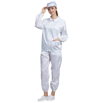 Combinaison réutilisable non pelucheuse de pièce propre d'ESD d'anti combinaison statique imperméable