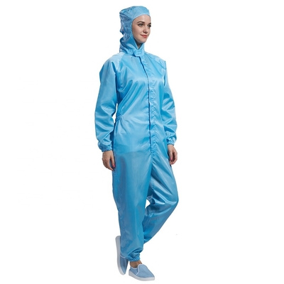 Costume qui respecte les peaux mou de pièce propre d'anti vêtements statiques respirables