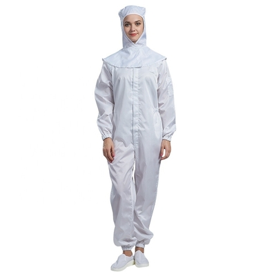 Costume qui respecte les peaux mou de pièce propre d'anti vêtements statiques respirables