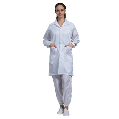 Anti chemise statique d'ESD des vêtements DG001 pour le Cleanroom industriel