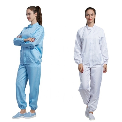 Vêtements de travail antistatiques de divers de couleur d'ESD polyester sûr de chemises