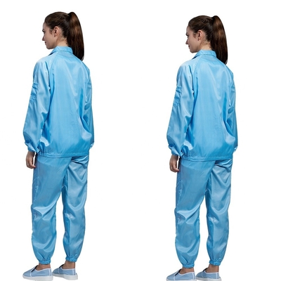 Manteau stérile de laboratoire d'anti de costume d'été Cleanroom statique électronique d'ESD