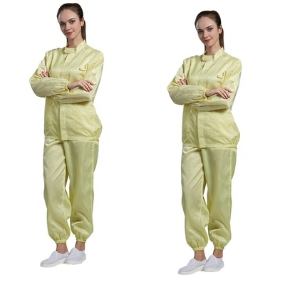 Manteau statique de laboratoire de coton de chemise des vêtements 52*34*54cm d'ESD de Cleanroom anti