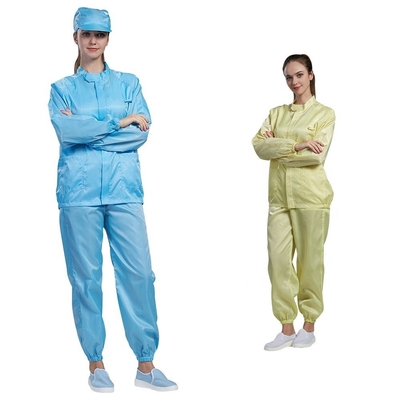 Manteau statique de laboratoire de coton de chemise des vêtements 52*34*54cm d'ESD de Cleanroom anti