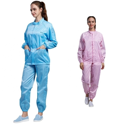 Manteau statique de laboratoire de coton de chemise des vêtements 52*34*54cm d'ESD de Cleanroom anti