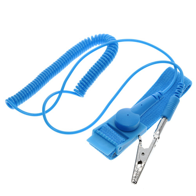Bracelet statique sans fil de PVC de l'anti ESD dragonne statique élastique 2.2MM de Fairtech anti