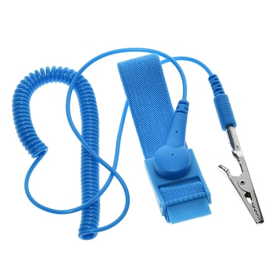 Bracelet statique sans fil de PVC de l'anti ESD dragonne statique élastique 2.2MM de Fairtech anti