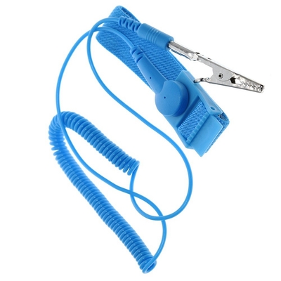dragonne statique d'ESD de l'électronique de PVC 25G anti pour le Cleanroom