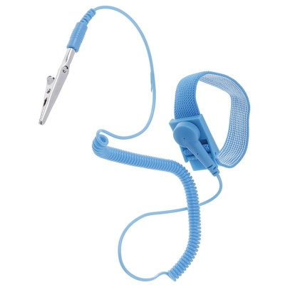 Anti bracelet statique de fil de terre de dragonne d'Esd en métal réglable
