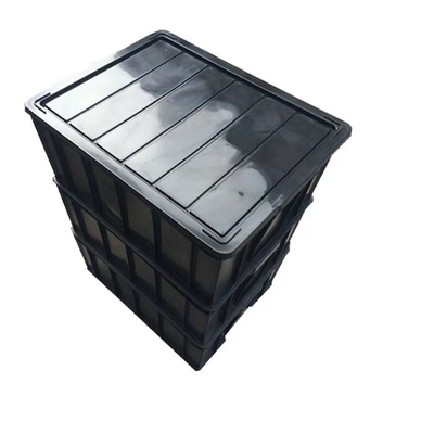 Composant sûr en plastique réutilisé de la bobine pp de SMT de poubelles d'ESD avec le couvercle